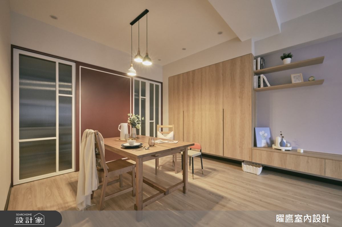 22坪新古屋(10年以下)＿北歐風餐廳案例圖片＿曜鷹室內空間設計＿曜鷹_01龜山|遠雄文青|新成屋之8