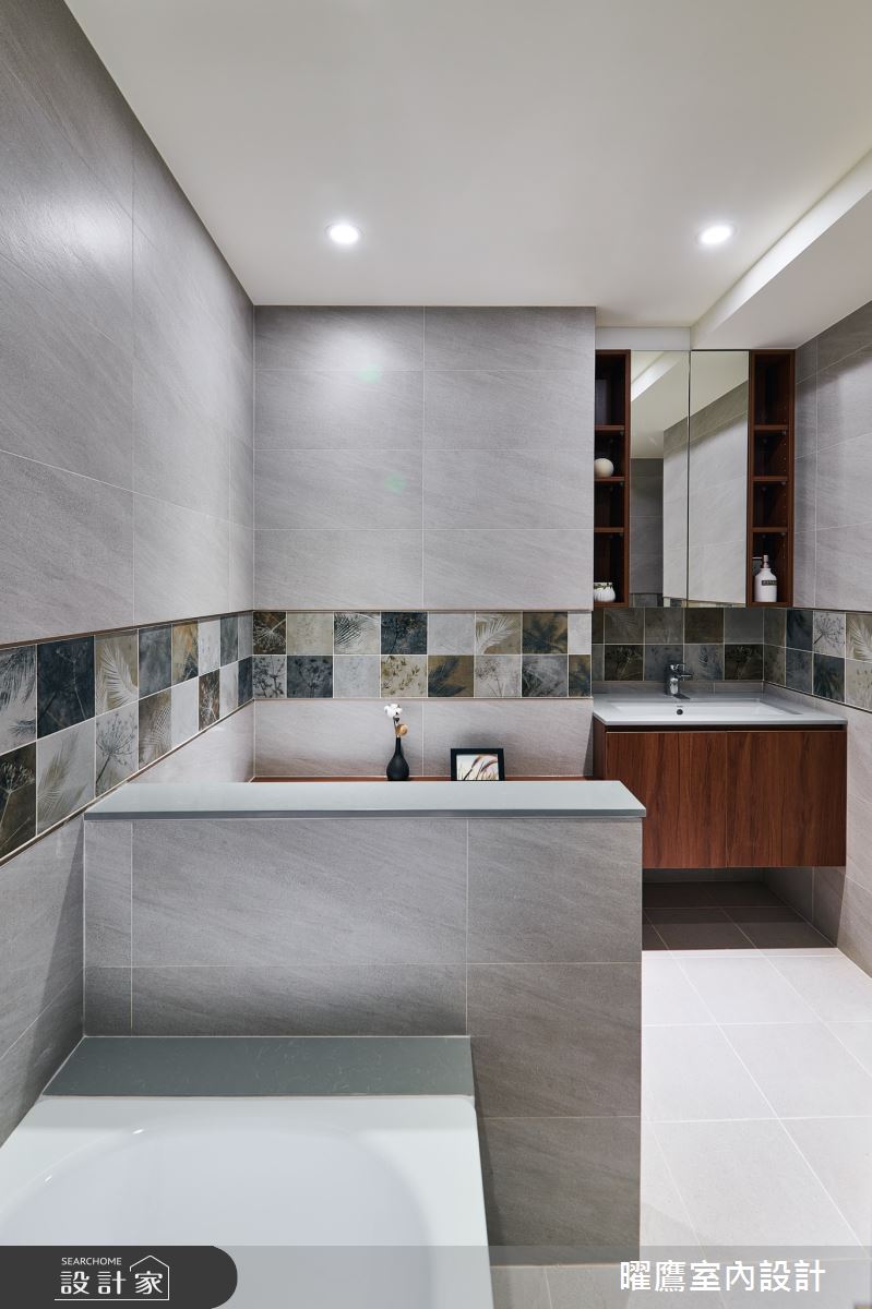14坪中古屋(5~15年)＿鄉村風浴室案例圖片＿曜鷹室內空間設計＿曜鷹_02樹林|樂山佳|老屋翻新之8