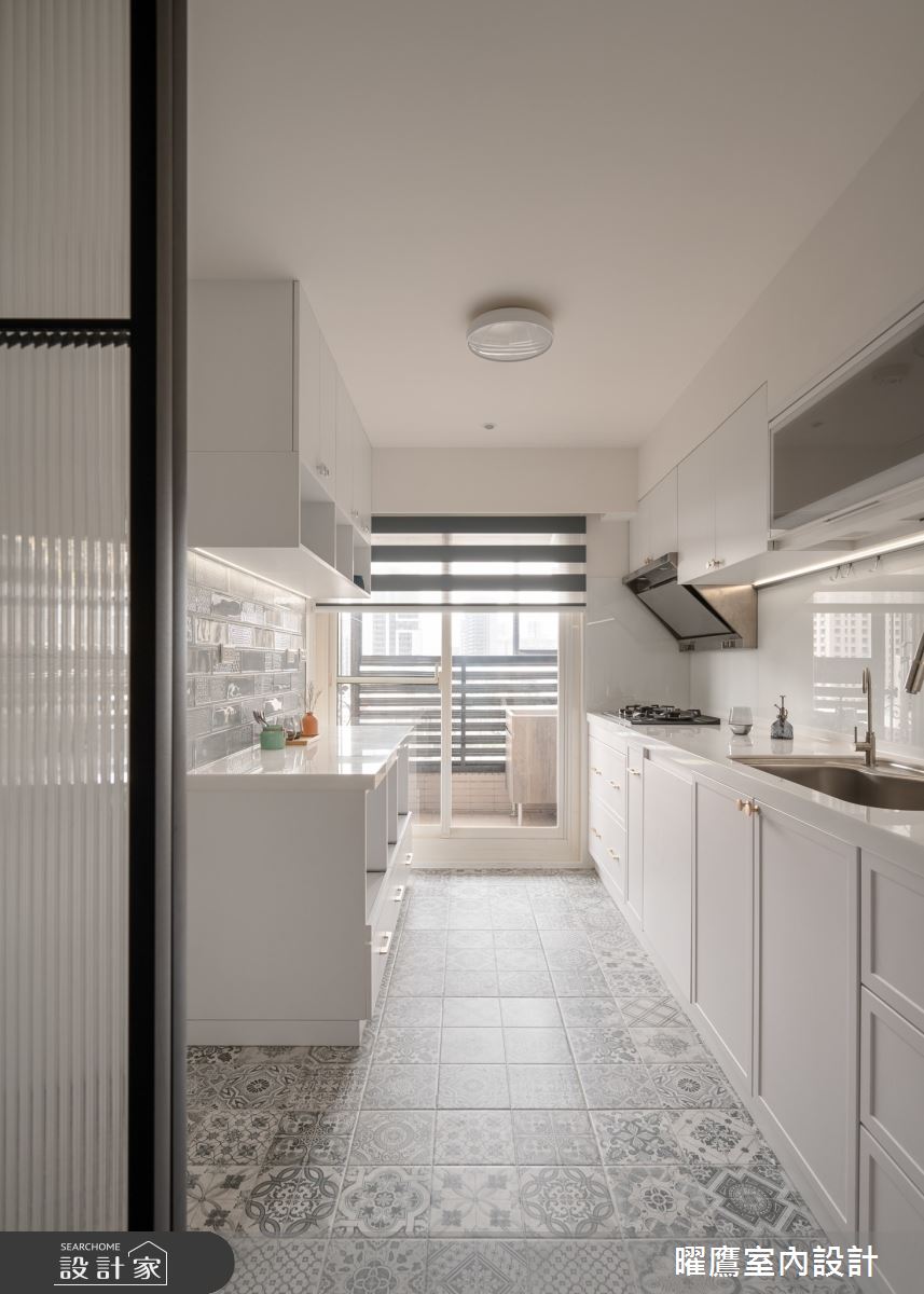 39坪老屋(16~30年)＿美式風廚房案例圖片＿曜鷹室內空間設計＿曜鷹_03桃園|麗寶藝術學院|老屋翻新之8