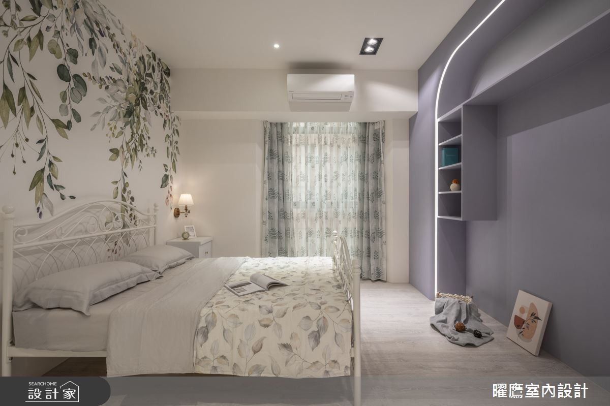 39坪老屋(16~30年)＿美式風臥室案例圖片＿曜鷹室內空間設計＿曜鷹_03桃園|麗寶藝術學院|老屋翻新之9