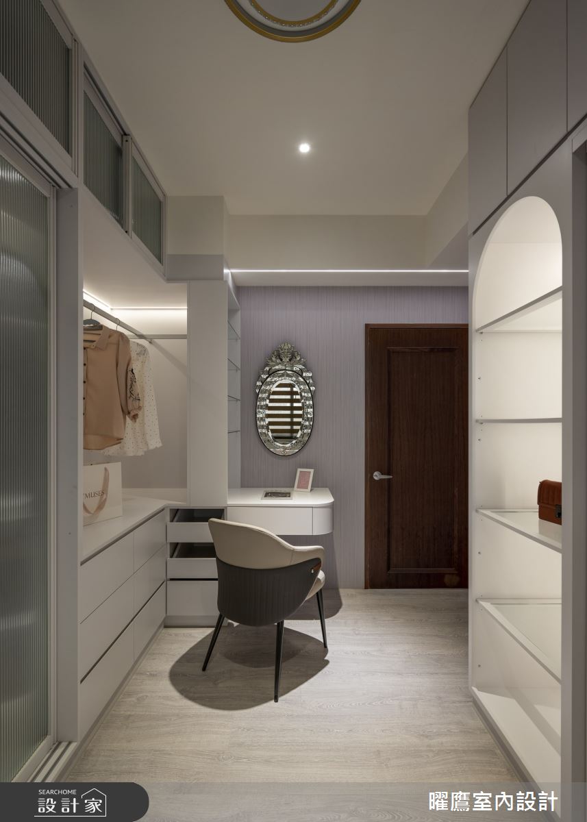 39坪老屋(16~30年)＿美式風更衣間案例圖片＿曜鷹室內空間設計＿曜鷹_03桃園|麗寶藝術學院|老屋翻新之17