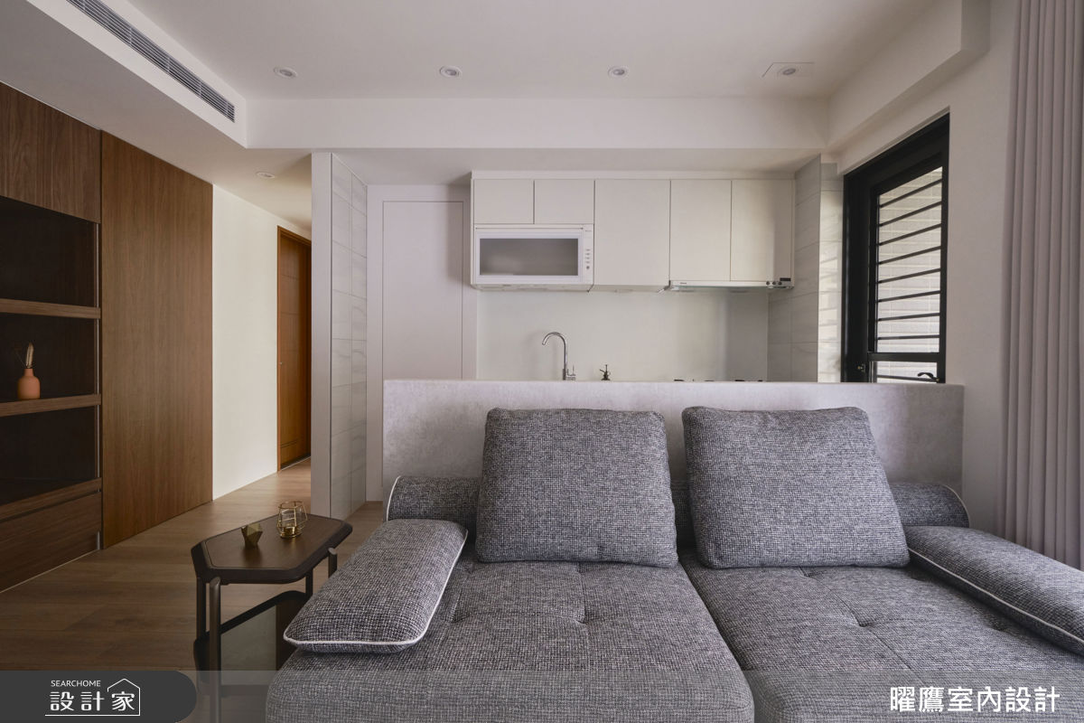 新成屋(5年以下)＿北歐風客廳廚房案例圖片＿曜鷹室內空間設計＿曜鷹_08豐禾川匯-盧公館之2