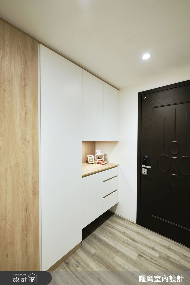新成屋(5年以下)＿現代北歐風玄關案例圖片＿曜鷹室內空間設計＿曜鷹_09平鎮-卓公館之1