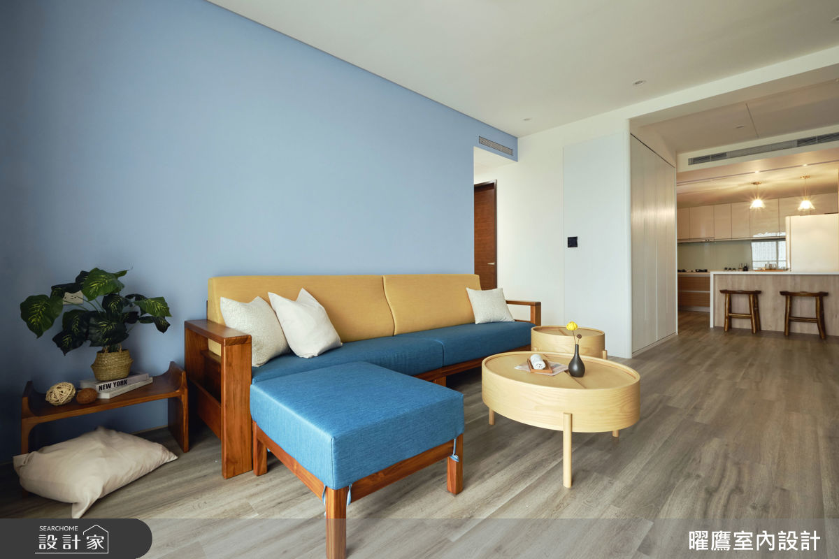 新成屋(5年以下)＿現代北歐風客廳廚房案例圖片＿曜鷹室內空間設計＿曜鷹_09平鎮-卓公館之9