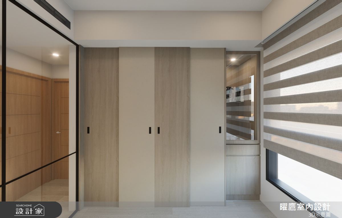 21坪預售屋＿現代北歐風書房案例圖片＿曜鷹室內空間設計＿曜鷹_10大觀雲匯-陳公館之8