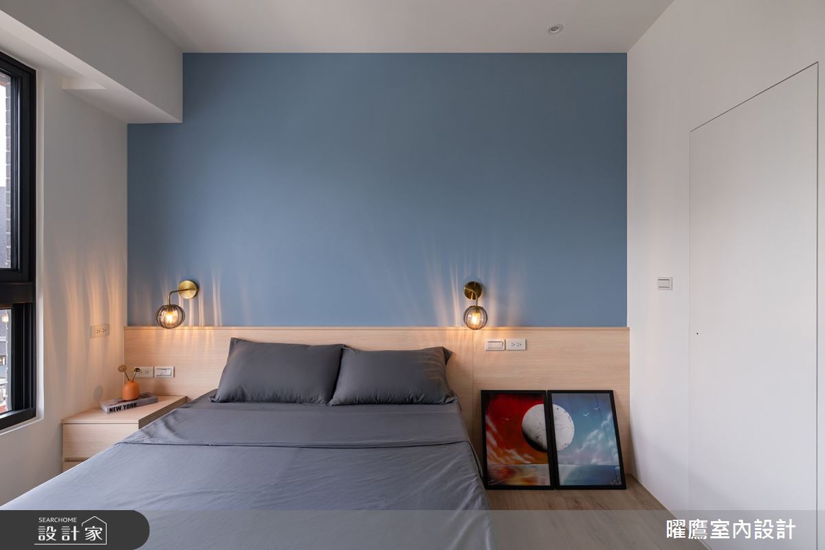 26坪＿現代北歐風臥室案例圖片＿曜鷹室內空間設計＿曜鷹_12之11