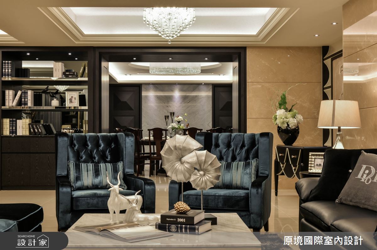128坪老屋(16~30年)＿新古典客廳案例圖片＿原境國際室內設計＿原境_驚豔與驕傲之1