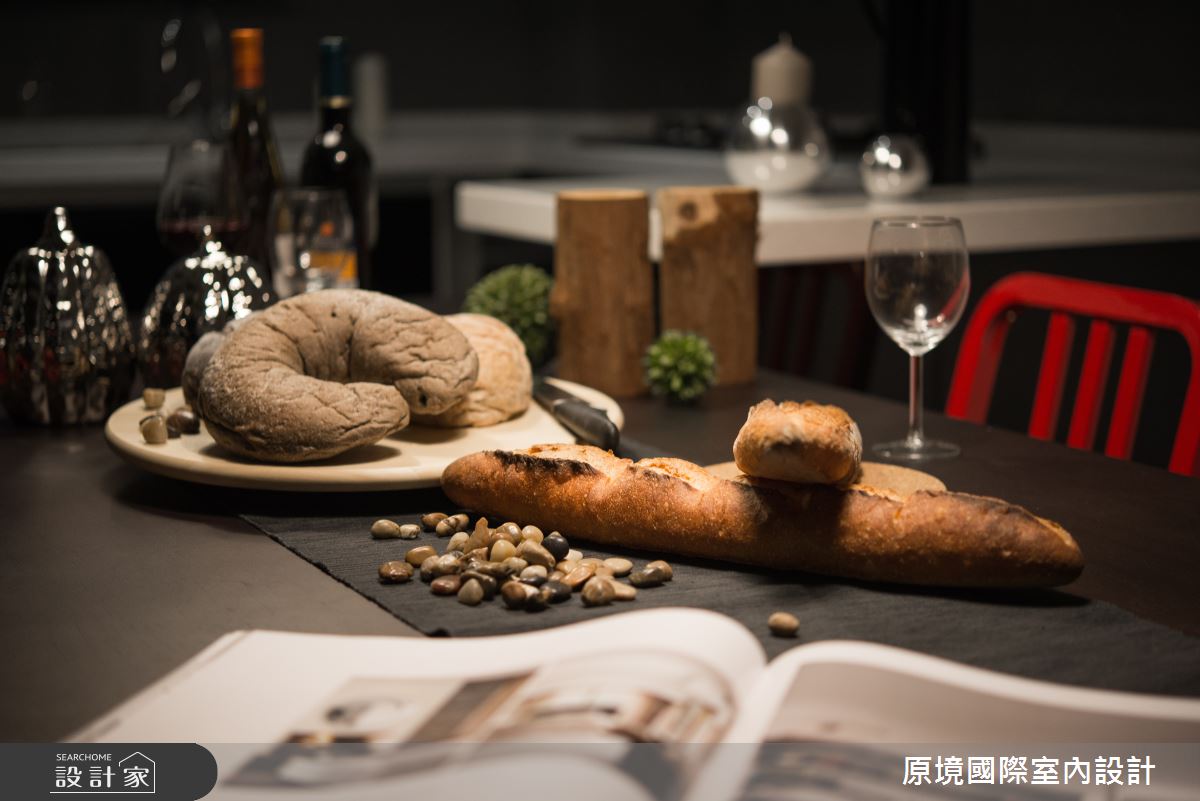 40坪老屋(16~30年)＿美式風餐廳廚房案例圖片＿原境國際室內設計＿原境_紐約生活之12