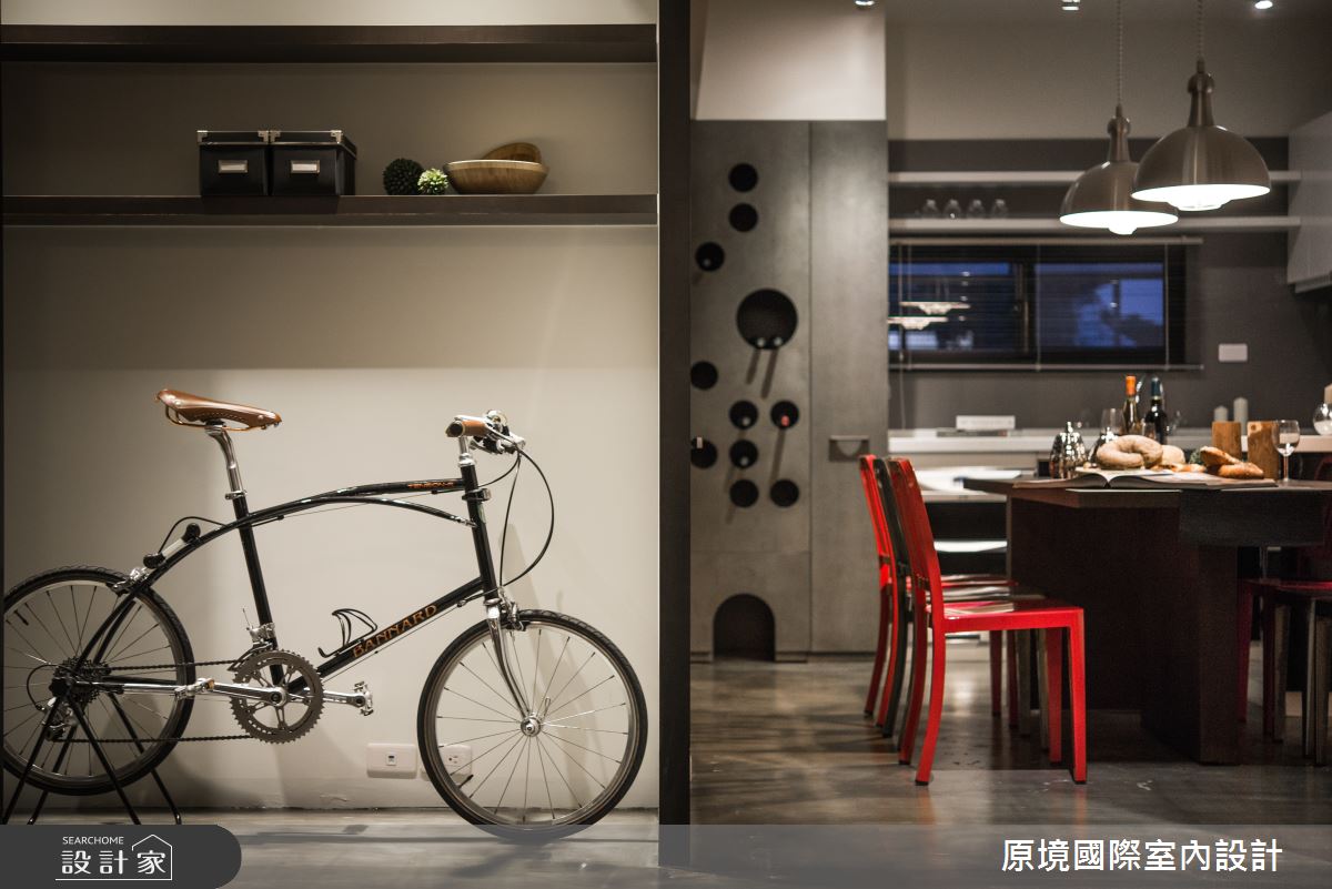 40坪老屋(16~30年)＿美式風餐廳廚房案例圖片＿原境國際室內設計＿原境_紐約生活之6