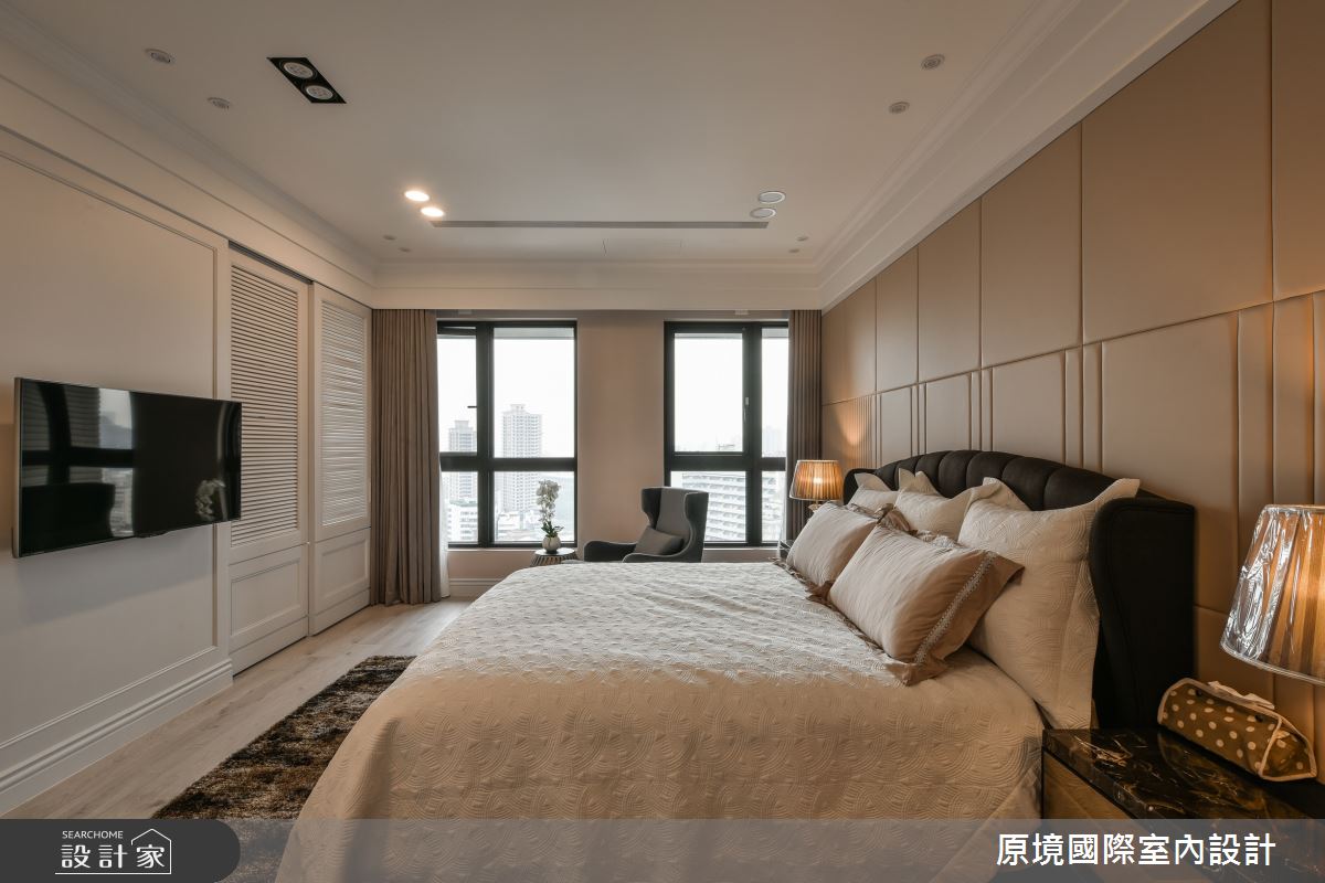 60坪新成屋(5年以下)＿美式風臥室案例圖片＿原境國際室內設計＿原境_悠然之8