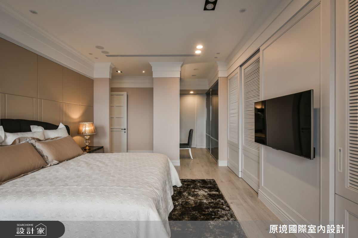 60坪新成屋(5年以下)＿美式風臥室案例圖片＿原境國際室內設計＿原境_悠然之12