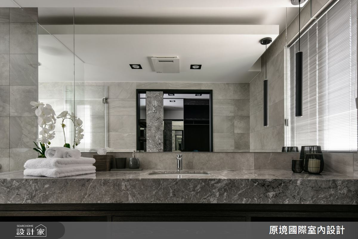 37坪新成屋(5年以下)＿現代風浴室案例圖片＿原境國際室內設計＿原境_人文之境之12