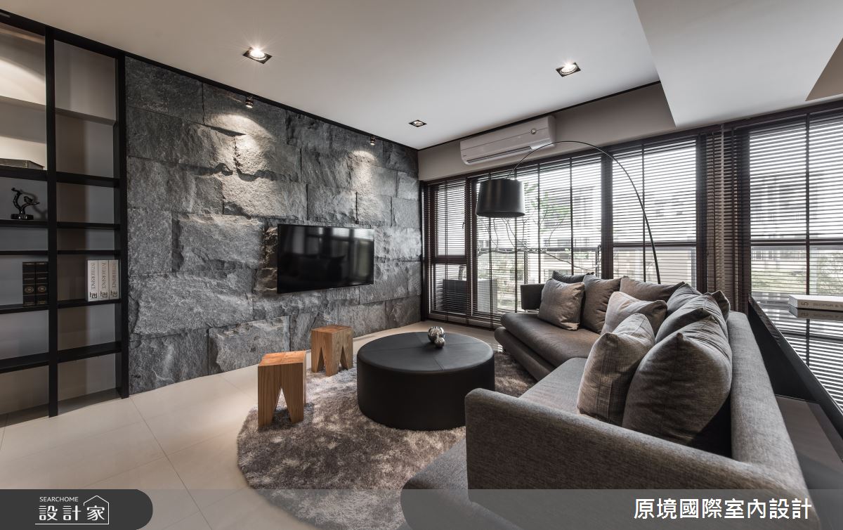36坪中古屋(5~15年)＿現代風客廳案例圖片＿原境國際室內設計＿原境_樸韻之6