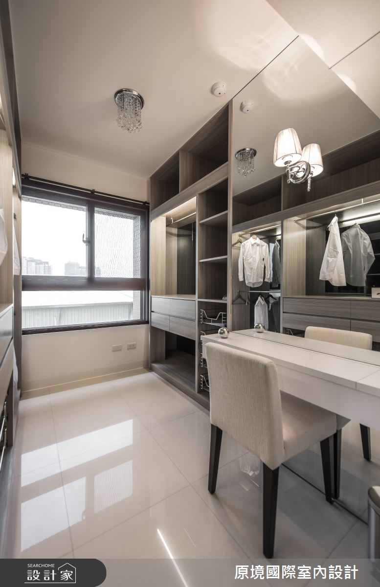 36坪中古屋(5~15年)＿現代風更衣間案例圖片＿原境國際室內設計＿原境_樸韻之10