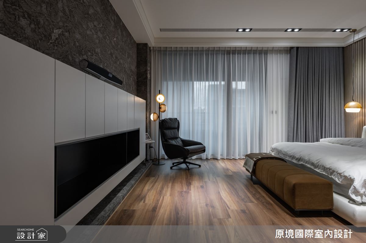 222坪＿現代風臥室案例圖片＿原境國際室內設計＿原境_漫步光影之11