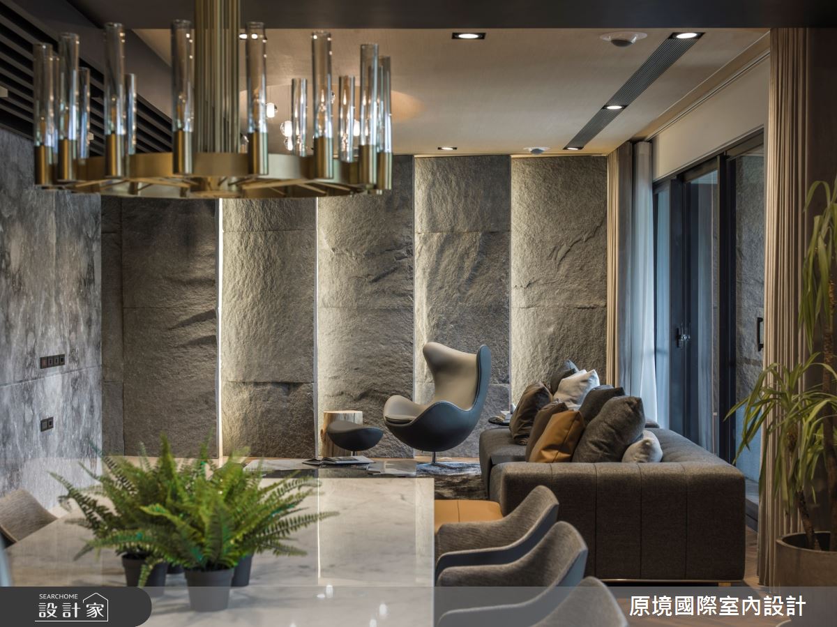50坪新成屋(5年以下)＿現代風客廳餐廳案例圖片＿原境國際室內設計＿原境_與自然共舞之9