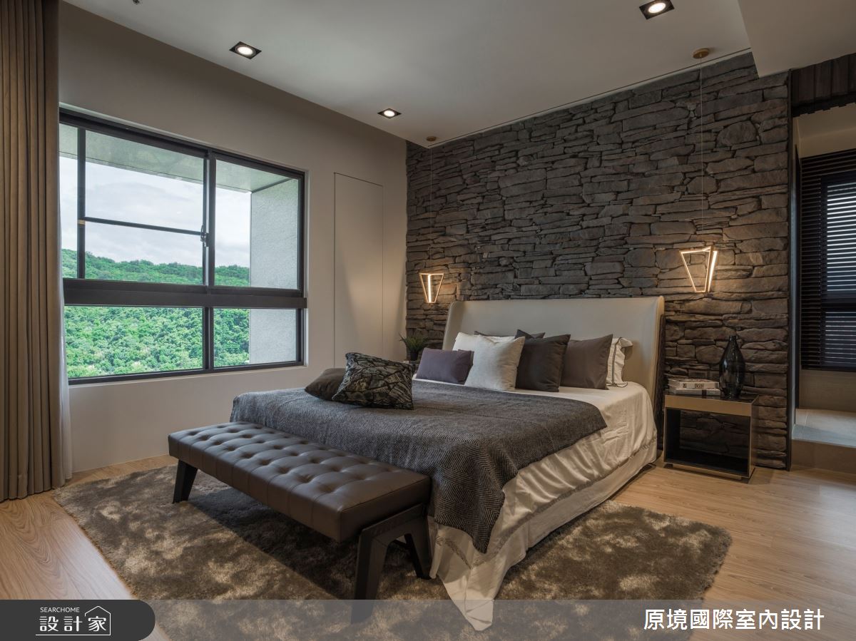 50坪新成屋(5年以下)＿現代風臥室案例圖片＿原境國際室內設計＿原境_與自然共舞之17
