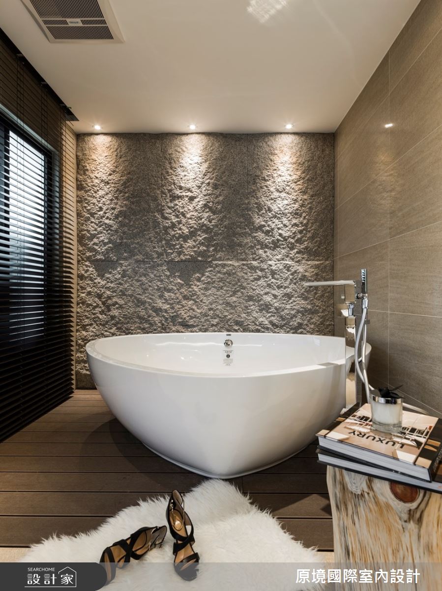 50坪新成屋(5年以下)＿現代風浴室案例圖片＿原境國際室內設計＿原境_與自然共舞之25