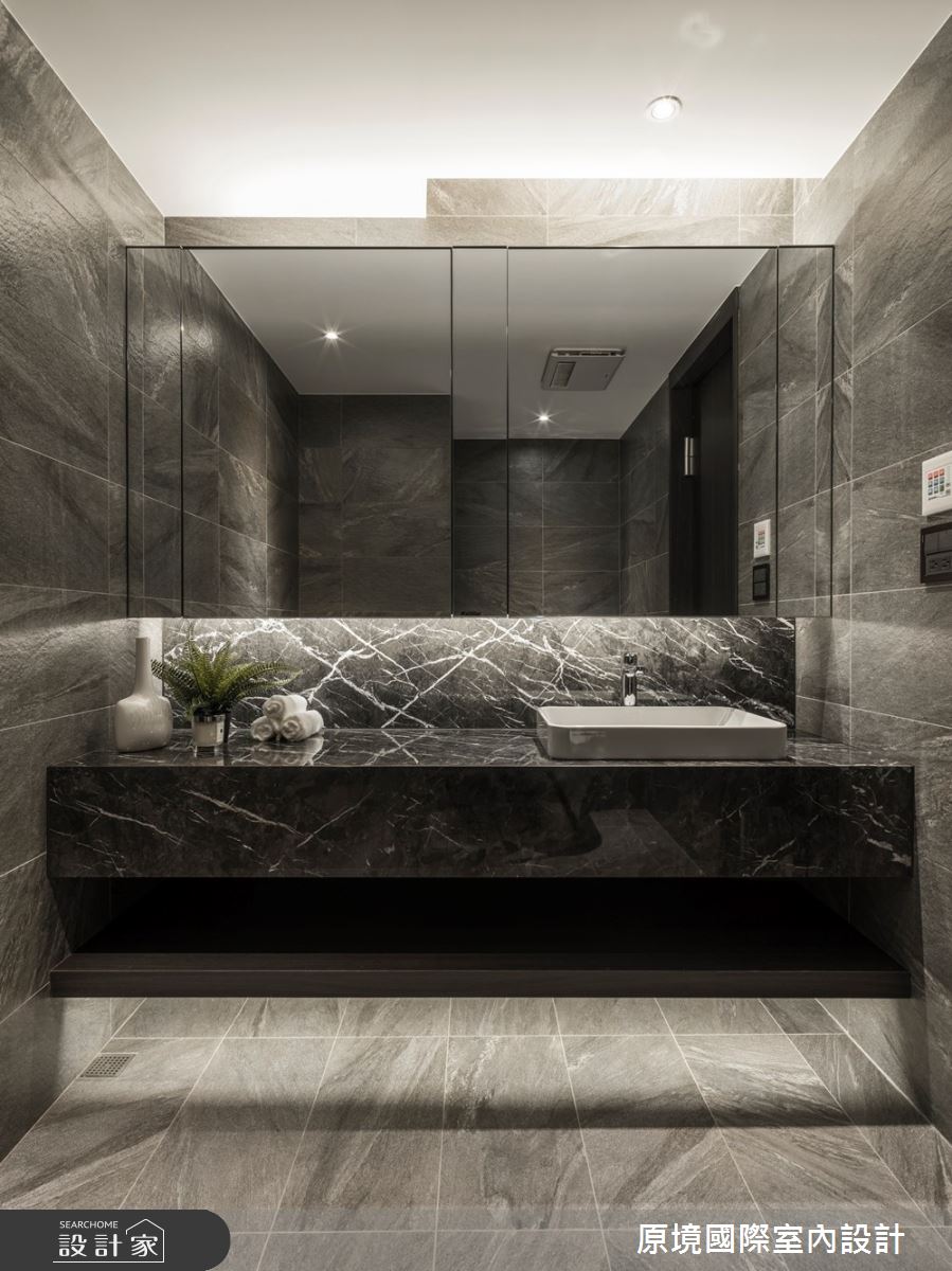50坪新成屋(5年以下)＿現代風浴室案例圖片＿原境國際室內設計＿原境_與自然共舞之36