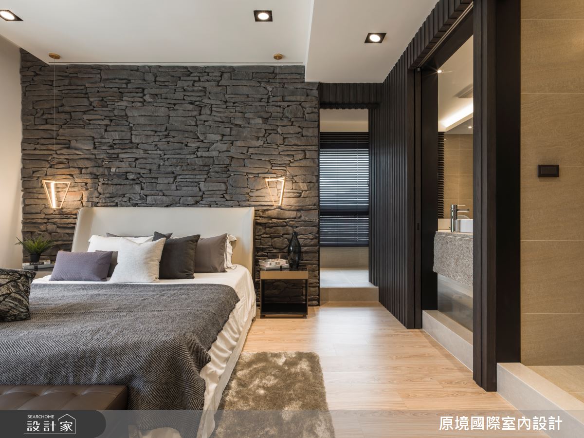 50坪新成屋(5年以下)＿現代風臥室案例圖片＿原境國際室內設計＿原境_與自然共舞之21