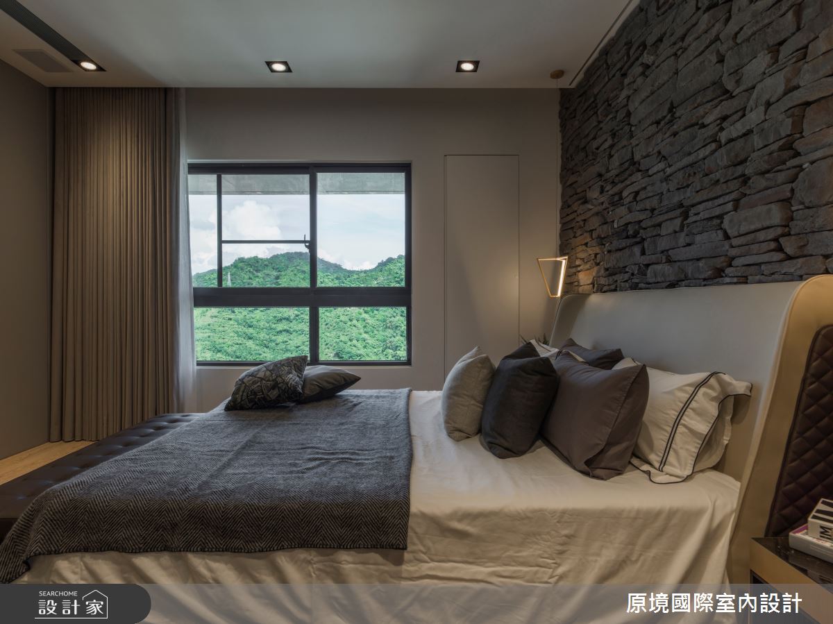 50坪新成屋(5年以下)＿現代風臥室案例圖片＿原境國際室內設計＿原境_與自然共舞之15