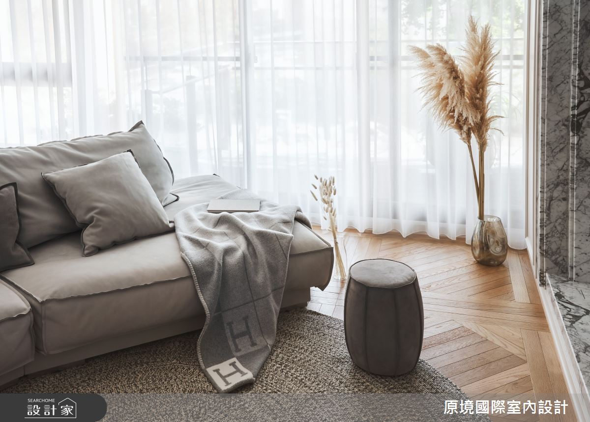 30坪毛胚屋＿美式風客廳案例圖片＿原境國際室內設計＿原境_詩的生活之6