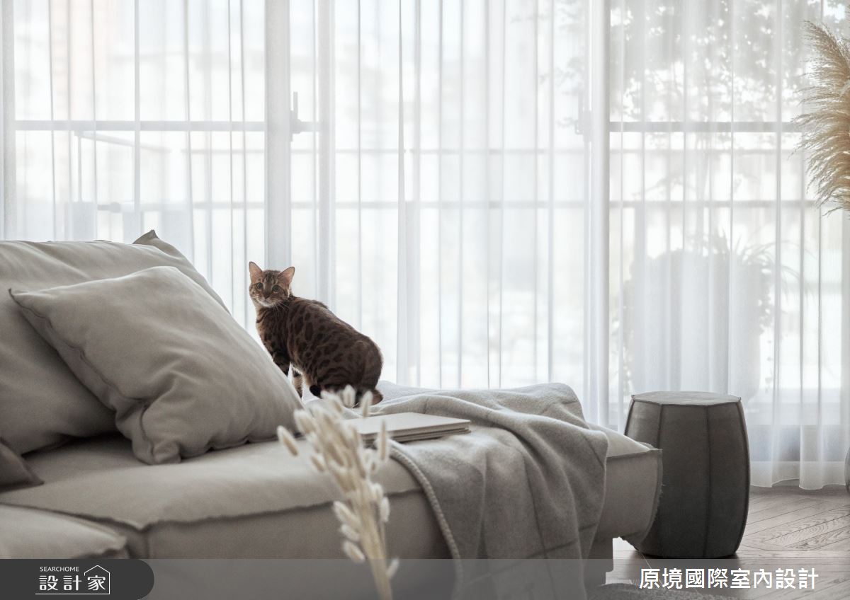 30坪毛胚屋＿美式風客廳案例圖片＿原境國際室內設計＿原境_詩的生活之10