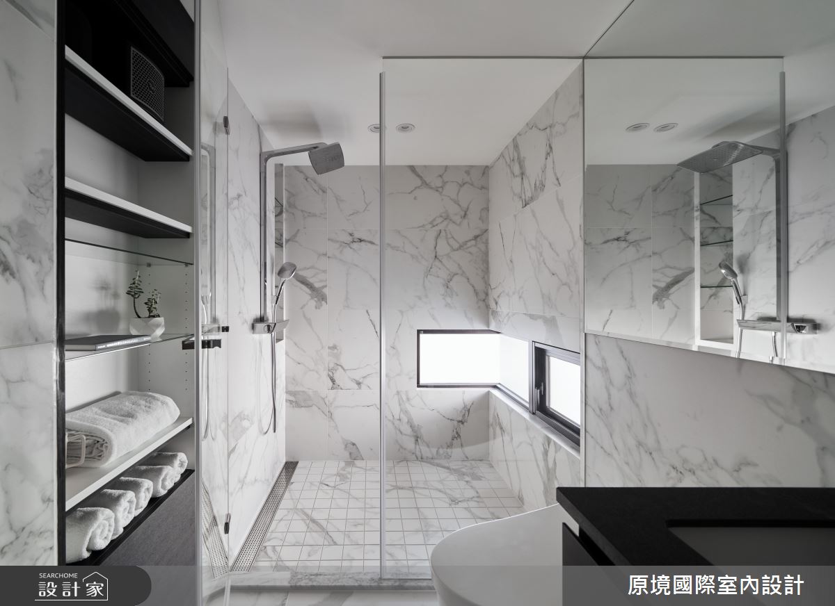 30坪毛胚屋＿美式風浴室案例圖片＿原境國際室內設計＿原境_詩的生活之31