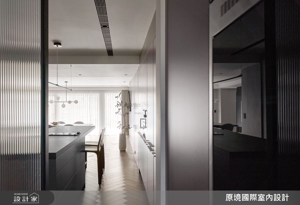 178坪老屋(16~30年)＿現代風玄關中島案例圖片＿原境國際室內設計＿原境_拾光之2