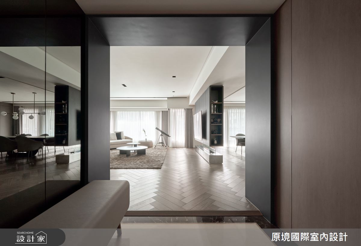 178坪老屋(16~30年)＿現代風玄關案例圖片＿原境國際室內設計＿原境_拾光之1