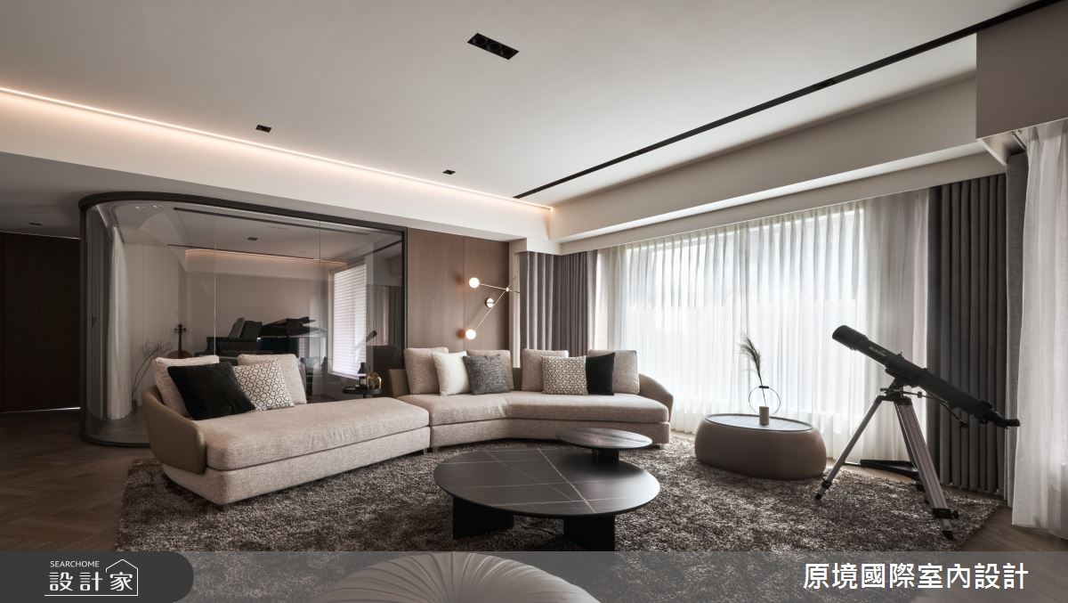 178坪老屋(16~30年)＿現代風客廳案例圖片＿原境國際室內設計＿原境_拾光之8