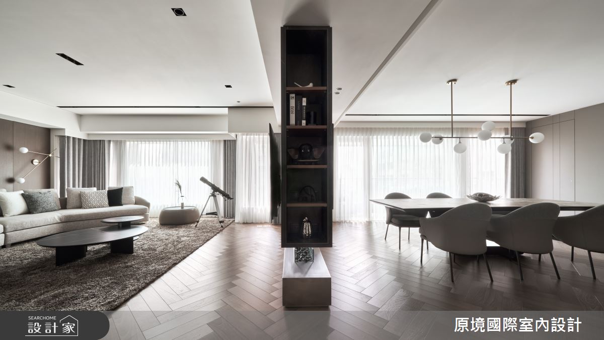 178坪老屋(16~30年)＿現代風客廳餐廳案例圖片＿原境國際室內設計＿原境_拾光之23