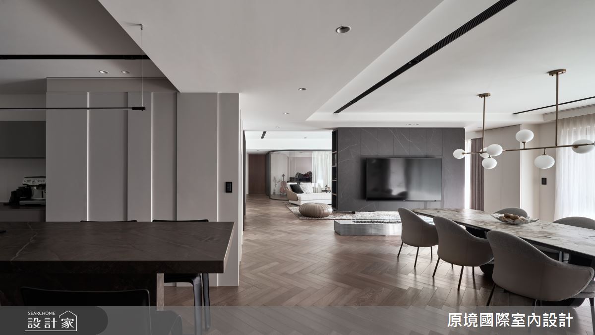 178坪老屋(16~30年)＿現代風餐廳中島案例圖片＿原境國際室內設計＿原境_拾光之21