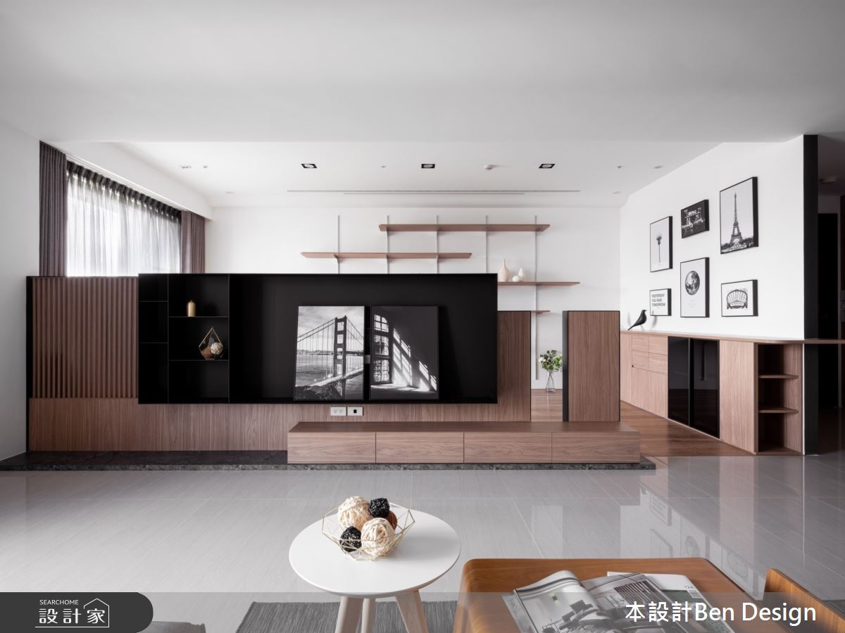 新古屋(10年以下)＿現代風客廳案例圖片＿本設計＿本設計_02之11
