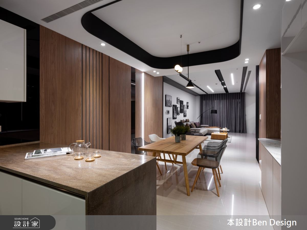新古屋(10年以下)＿現代風客廳餐廳案例圖片＿本設計＿本設計_02之24