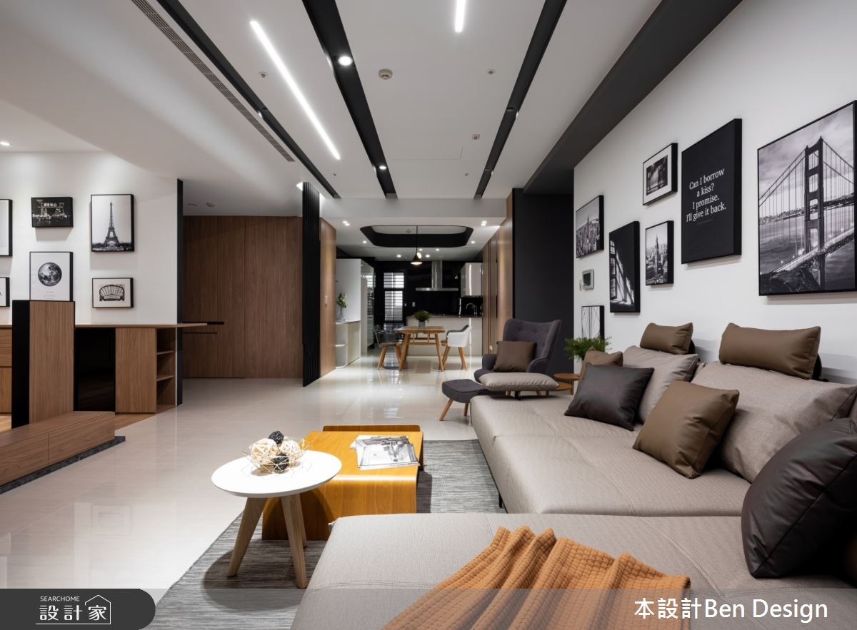 新古屋(10年以下)＿現代風客廳餐廳廚房案例圖片＿本設計＿本設計_02之20