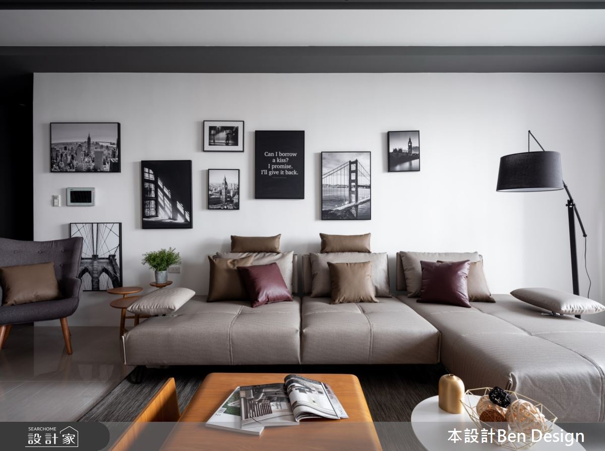 新古屋(10年以下)＿現代風客廳案例圖片＿本設計＿本設計_02之9