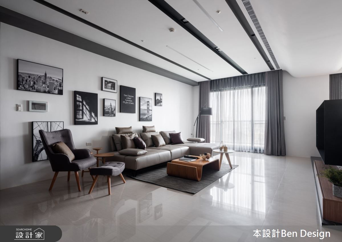 新古屋(10年以下)＿現代風客廳案例圖片＿本設計＿本設計_02之6