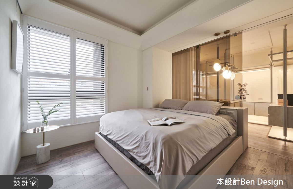 37坪中古屋(5~15年)＿侘寂風臥室更衣間案例圖片＿本設計＿本設計_03之17