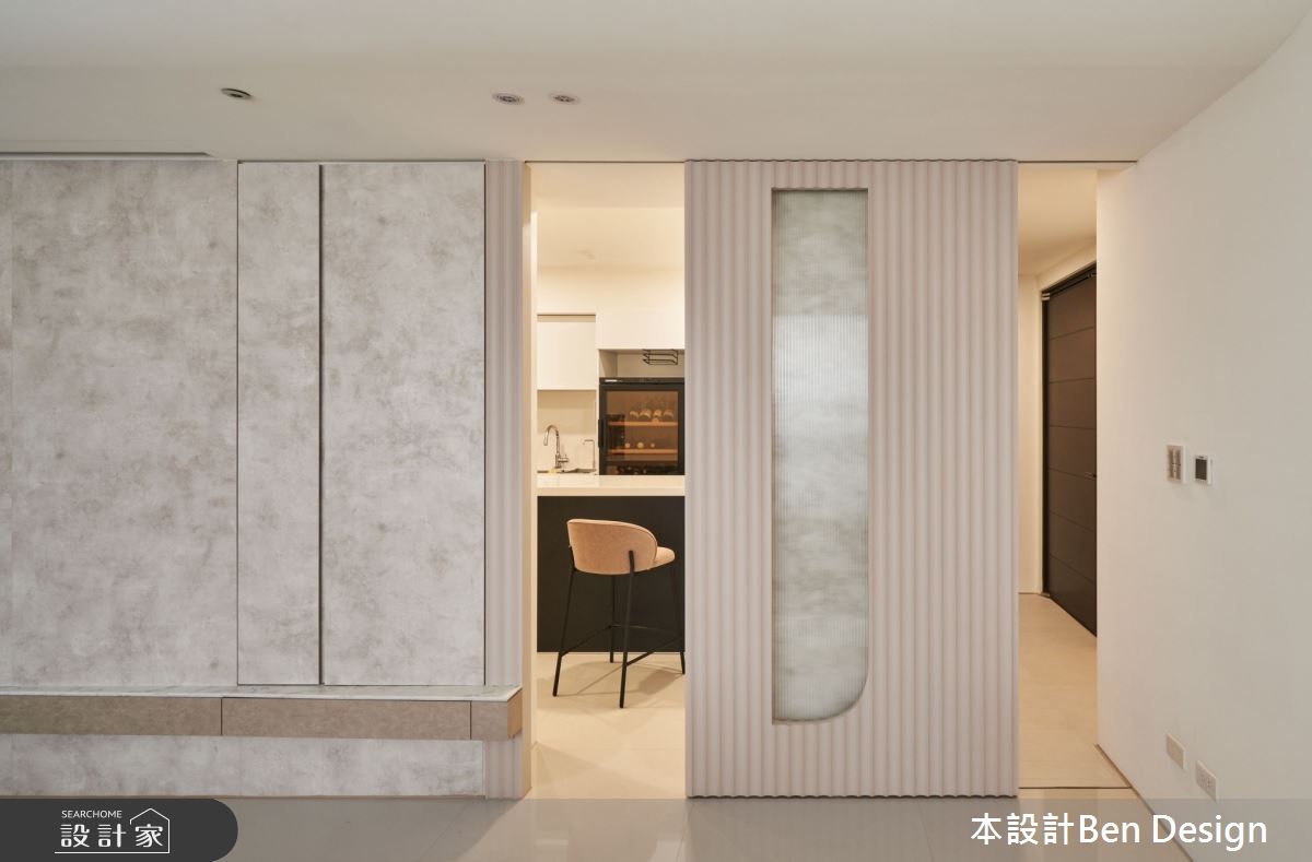 37坪中古屋(5~15年)＿侘寂風餐廳廚房吧檯中島案例圖片＿本設計＿本設計_03之10