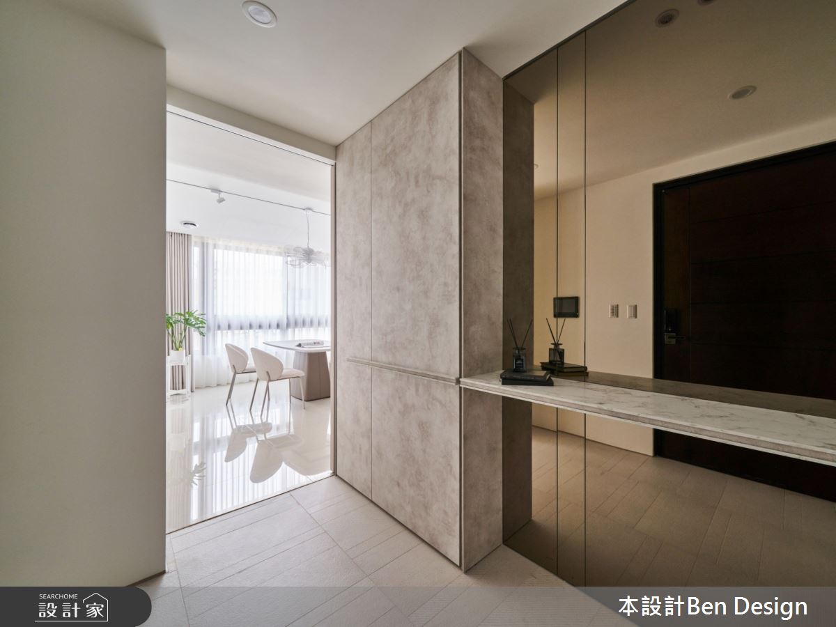 37坪中古屋(5~15年)＿侘寂風玄關餐廳案例圖片＿本設計＿本設計_03之2