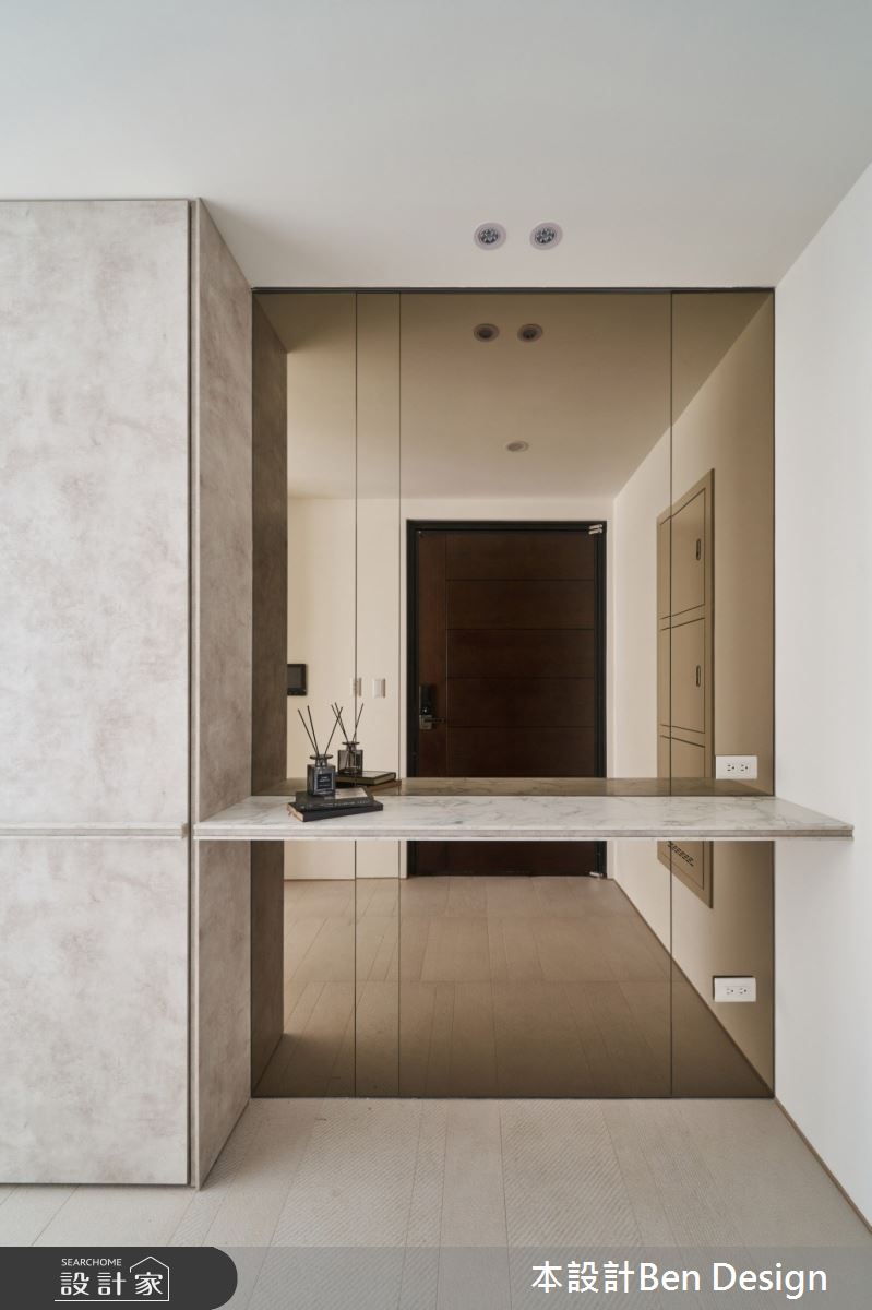 37坪中古屋(5~15年)＿侘寂風玄關案例圖片＿本設計＿本設計_03之1