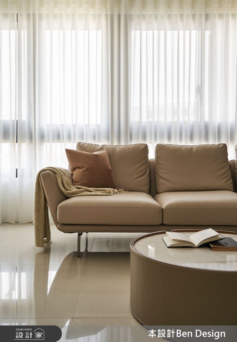 37坪中古屋(5~15年)＿侘寂風客廳案例圖片＿本設計＿本設計_03之12