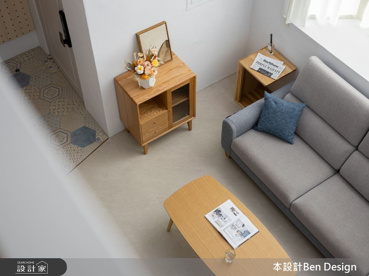 90坪老屋(31~40年)＿北歐風客廳案例圖片＿本設計＿本設計_04之5