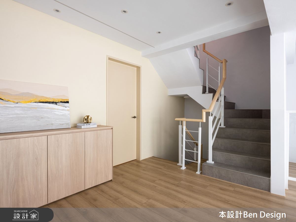 90坪老屋(31~40年)＿北歐風樓梯案例圖片＿本設計＿本設計_04之27