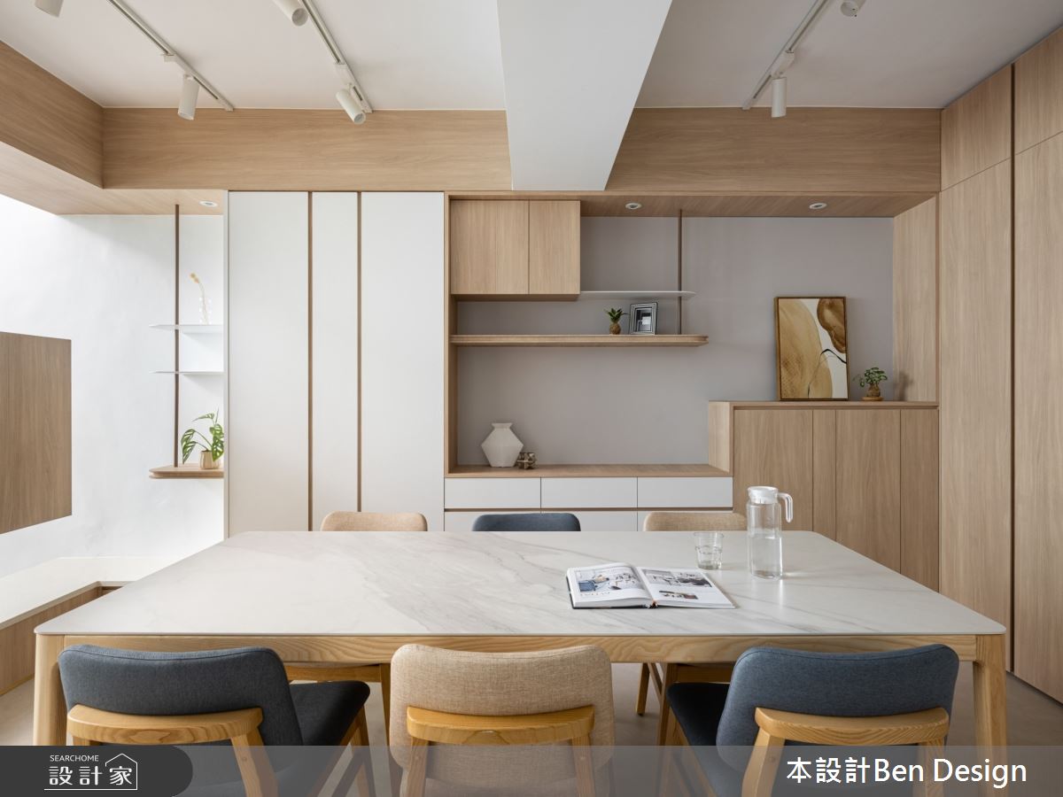 90坪老屋(31~40年)＿北歐風餐廳案例圖片＿本設計＿本設計_04之11