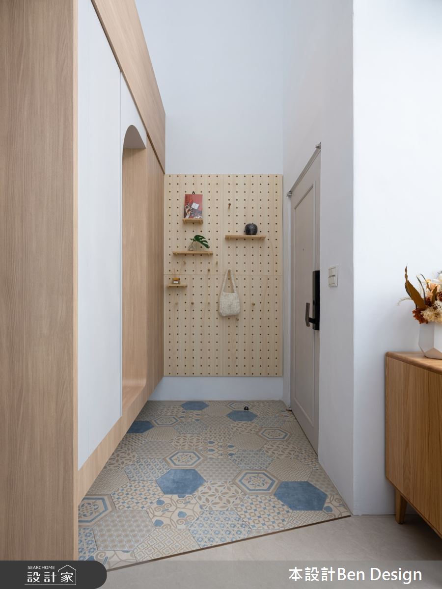 90坪老屋(31~40年)＿北歐風玄關案例圖片＿本設計＿本設計_04之3