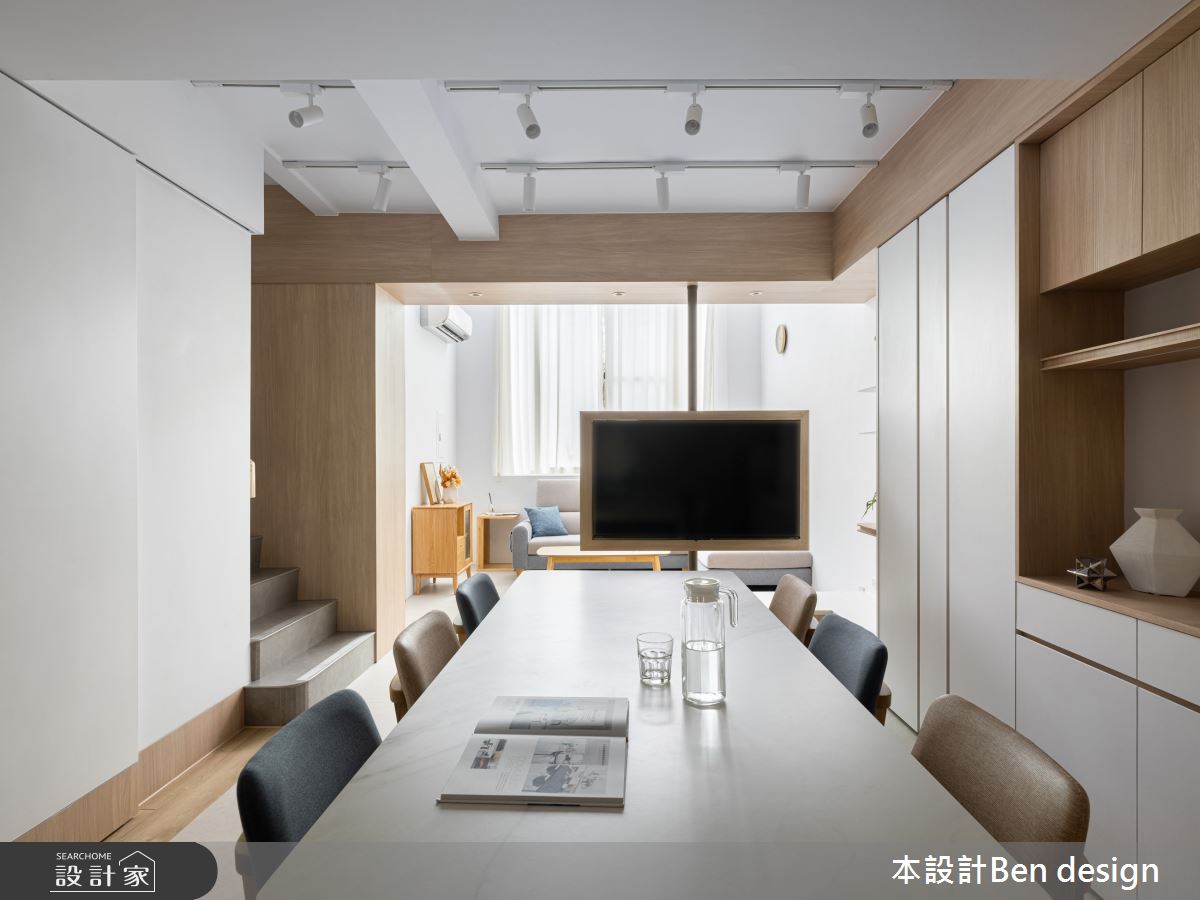 90坪老屋(31~40年)＿北歐風餐廳案例圖片＿本設計＿本設計_04之19
