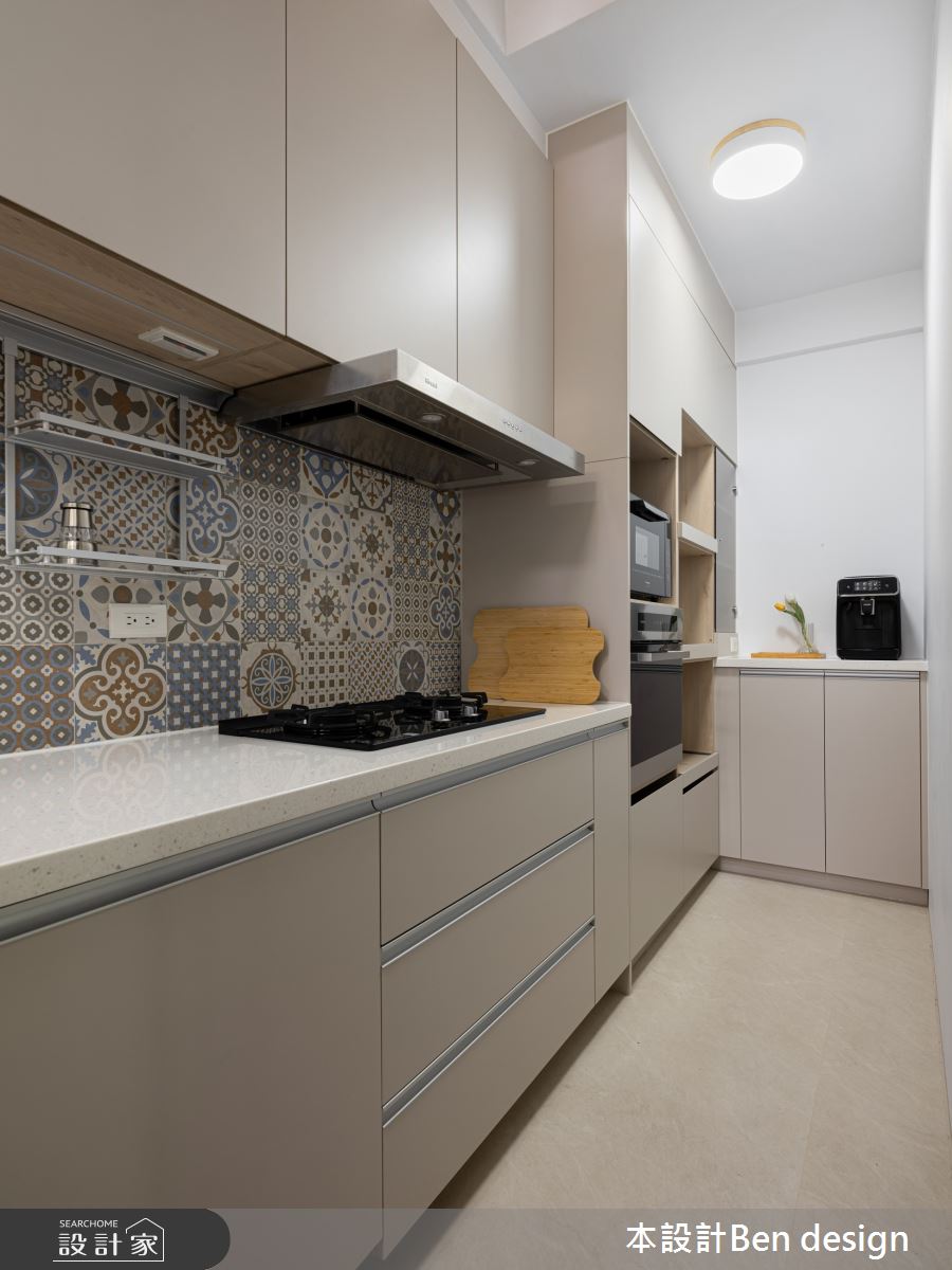 90坪老屋(31~40年)＿北歐風廚房案例圖片＿本設計＿本設計_04之15