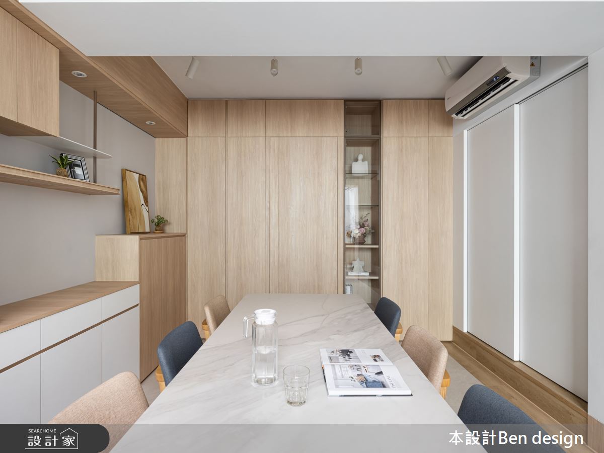 90坪老屋(31~40年)＿北歐風餐廳案例圖片＿本設計＿本設計_04之12